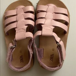 Zara girl sandals